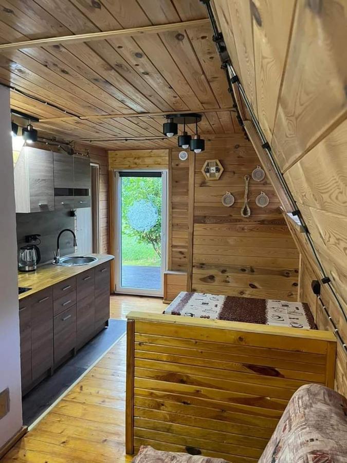 Chatka Pod Lasem Jarnołtówek Buitenkant foto
